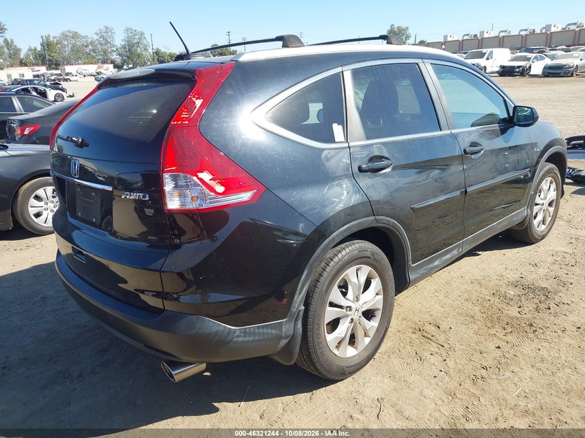Vin: 5j6rm4h79el087742, lot: 46821466, honda cr-v ex-l 20144