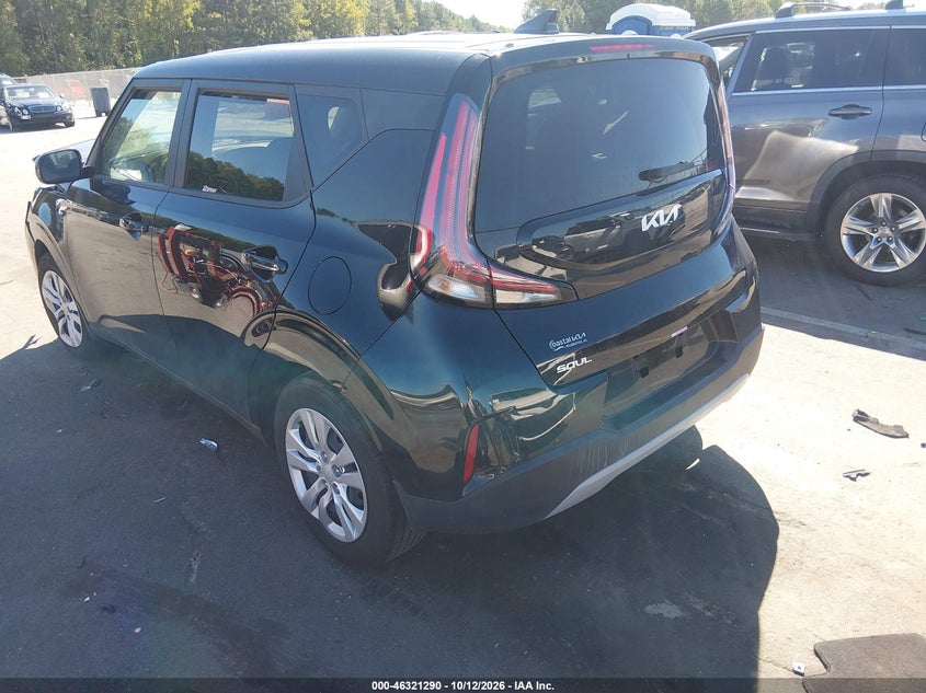 Vin: kndj23au1s7944921, lot: 46821512, kia soul lx 20253