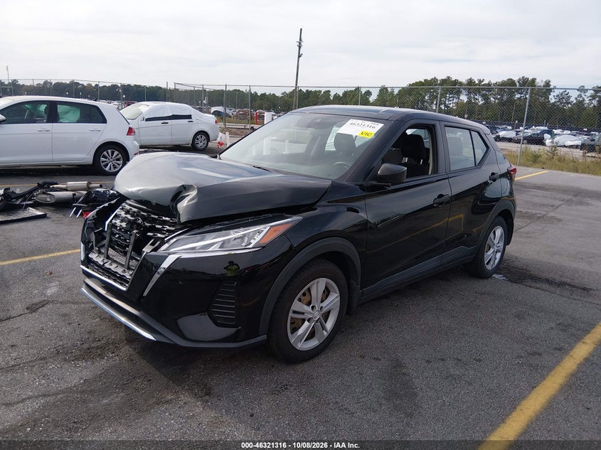 Vin: 3n1cp5bvxrl472630, lot: 46821538, nissan kicks s xtronic cvt 20242