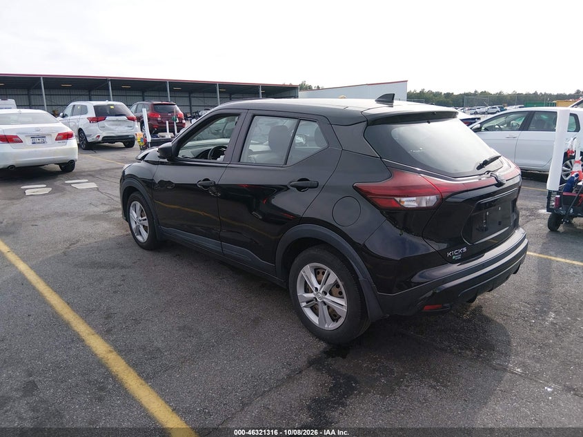Vin: 3n1cp5bvxrl472630, lot: 46821538, nissan kicks s xtronic cvt 20243