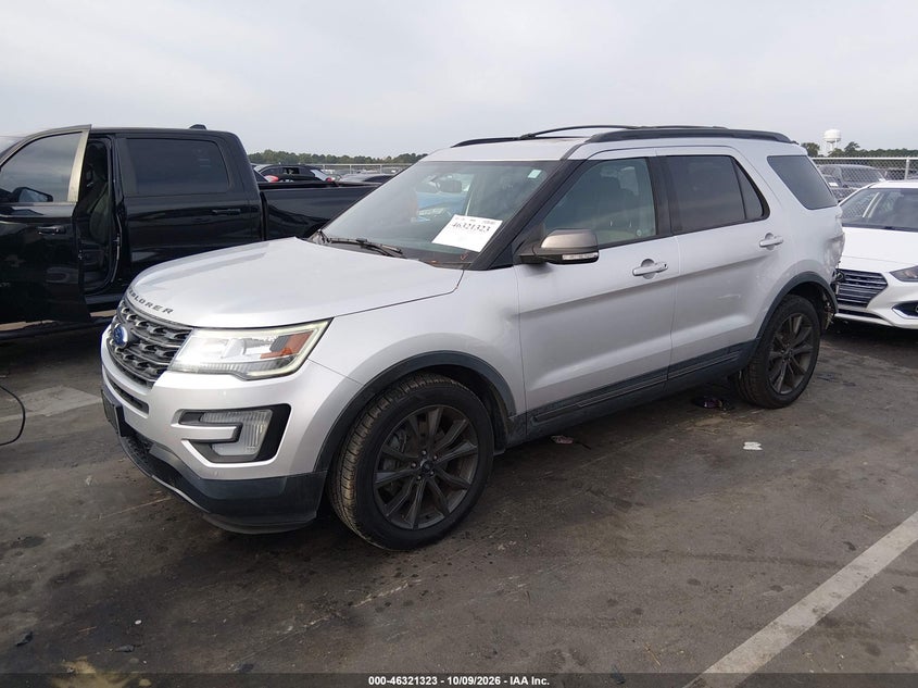 Vin: 1fm5k8d88hgb86657, lot: 46821545, ford explorer xlt 20172