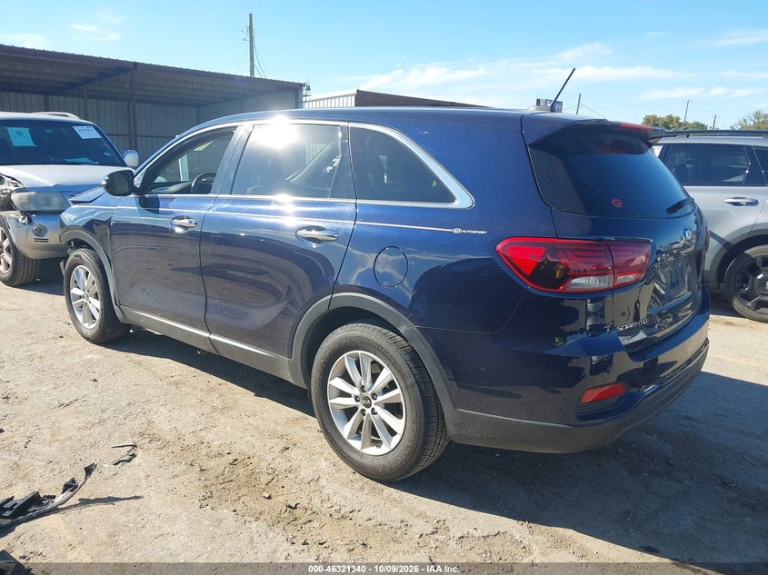 Vin: 5xypg4a31lg667622, lot: 46821562, kia sorento 2.4l lx 20203