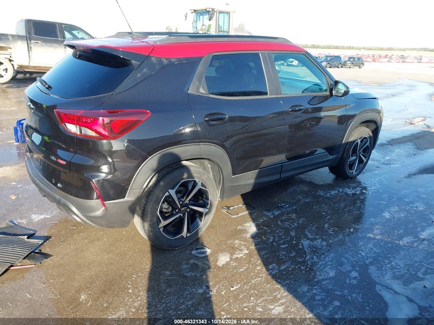 Vin: kl79musl6mb011909, lot: 46821565, chevrolet trailblazer awd rs 20214