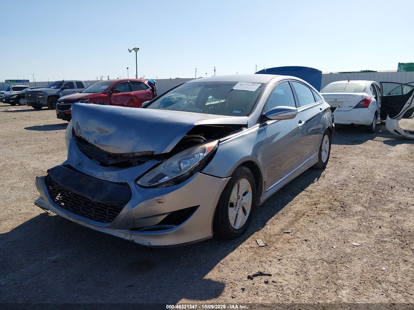 Vin: khmec4a4xfa124622, lot: 46821569, hyundai sonata cv2 20152