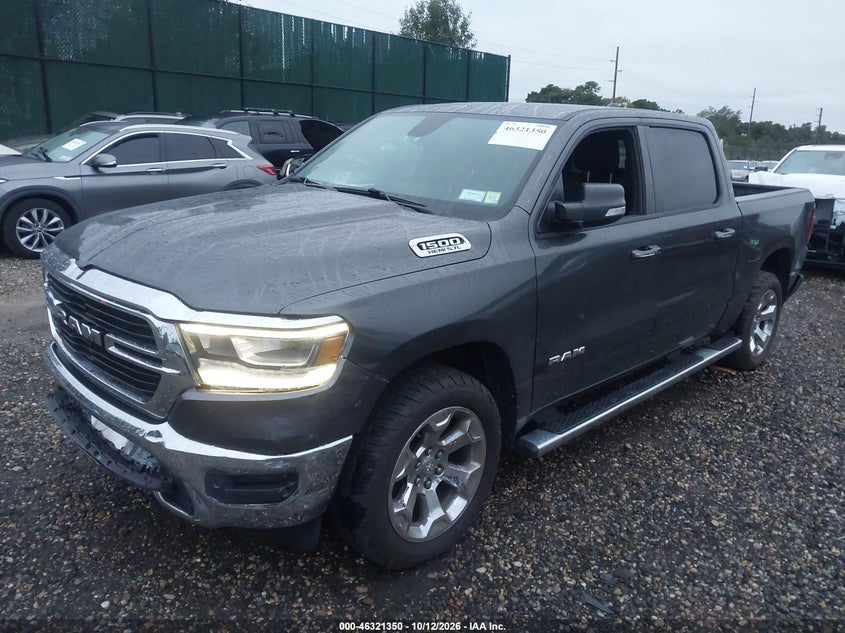 Vin: 1c6srfft8kn659041, lot: 46821572, ram 1500 big horn/lone star  4x4 5'7 box 20192