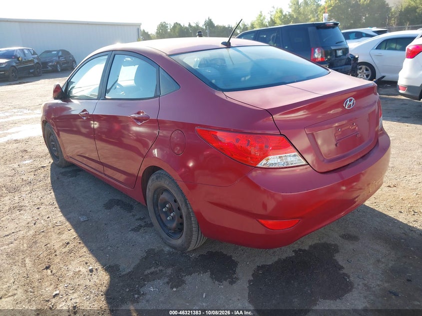 Vin: kmhct4ae7eu617512, lot: 46821605, hyundai accent gls 20143