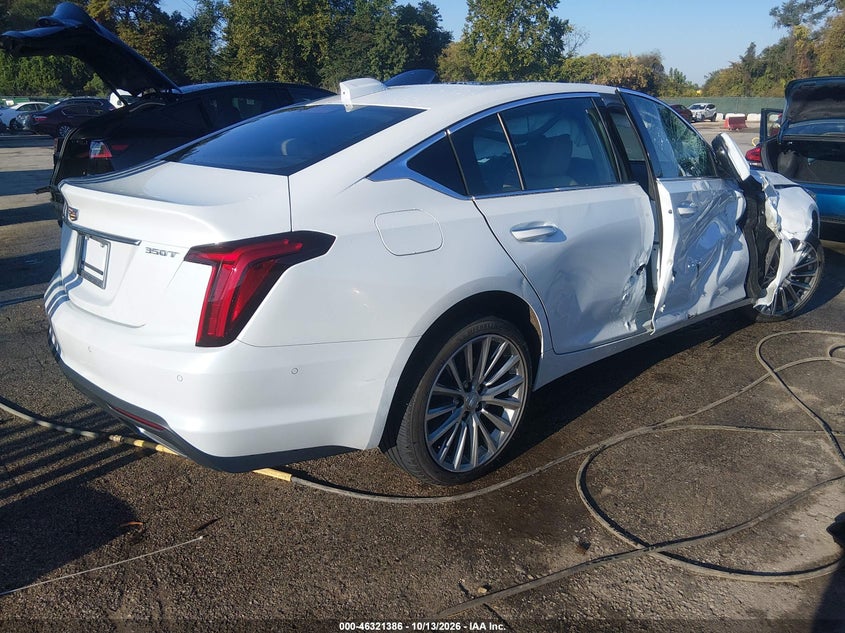 Vin: 1g6ds5rk2t0118877, lot: 46821608, cadillac ct5 premium luxury rwd 20264