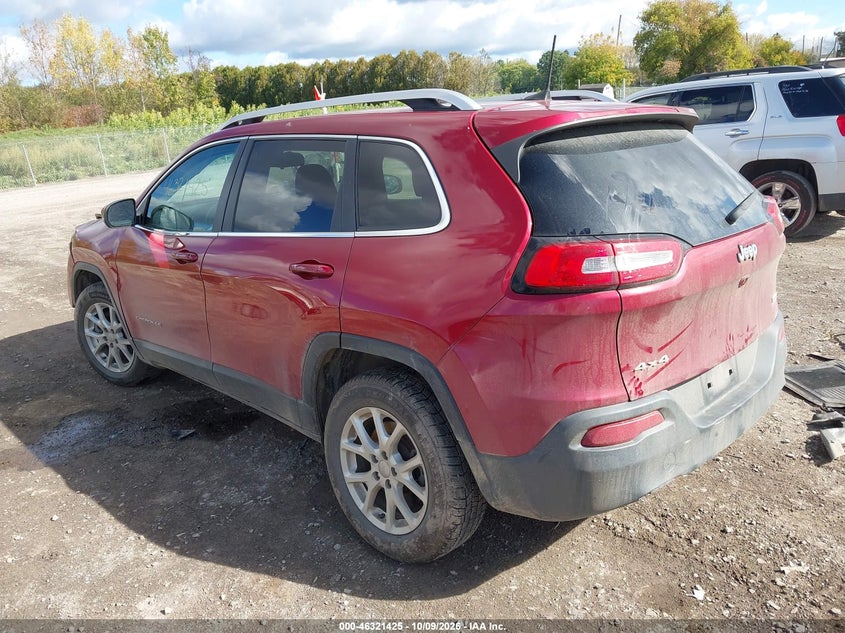 Vin: 1c4pjmcb7hd218196, lot: 46821647, jeep cherokee latitude 4x4 20173