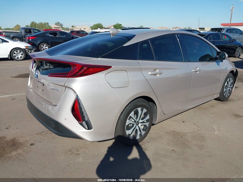Vin: jtdkarfp3l3120862, lot: 46821686, toyota prius prime limited 20204