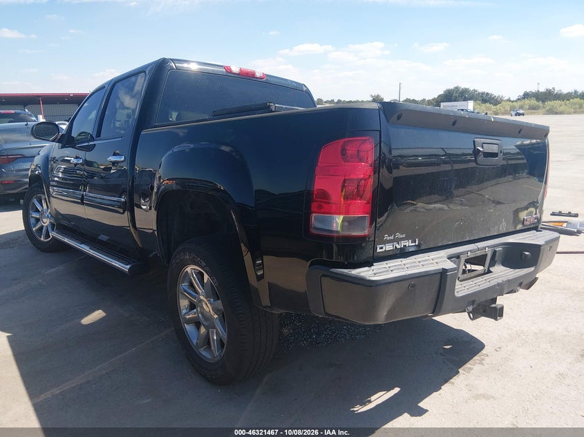 Vin: 3gtp2xe29dg141114, lot: 46821689, gmc sierra 1500 denali 20133