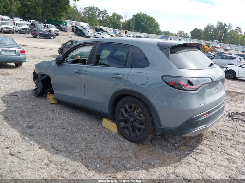 Vin: 3czrz1h59rm729248, lot: 46821708, honda hr-v 2wd sport/2wd sport w/o bsi 20243