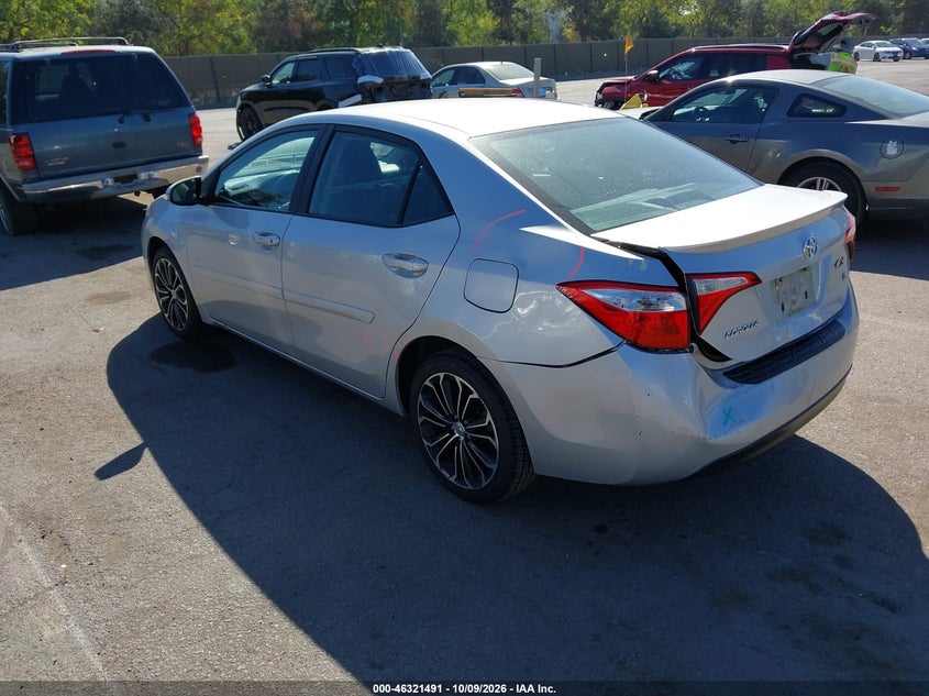 Vin: 5yfburhe2gp418609, lot: 46821713, toyota corolla s plus 20163