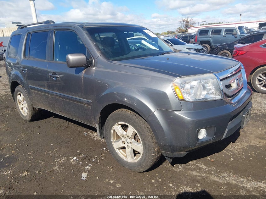 Vin: 5fnyf4h5xab031090, lot: 46821735, honda pilot ex-l 20101