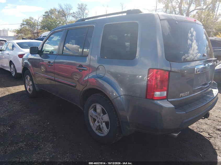 Vin: 5fnyf4h5xab031090, lot: 46821735, honda pilot ex-l 20103