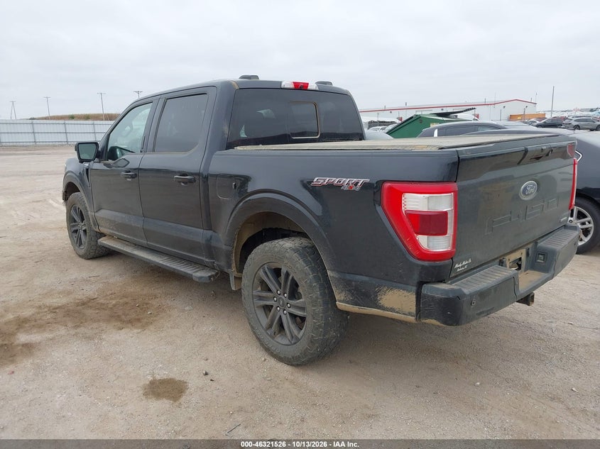 Vin: 1ftew1ep0mkd99387, lot: 46821748, ford f-150 lariat 20213
