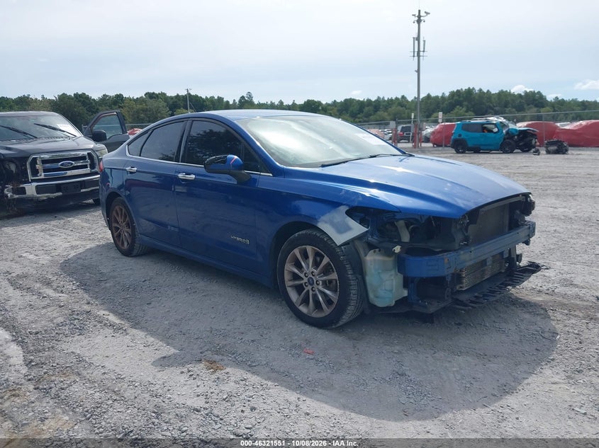 Vin: 3fa6p0lu2hr323309, lot: 46821773, ford fusion hybrid se 20171