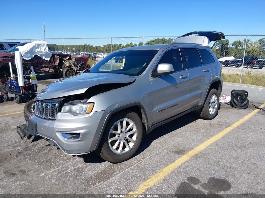 Vin: 1c4rjeag7mc595205, lot: 46821778, jeep grand cherokee laredo e 4x2 20212