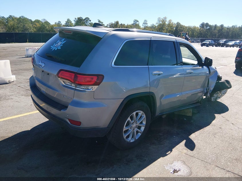 Vin: 1c4rjeag7mc595205, lot: 46821778, jeep grand cherokee laredo e 4x2 20214