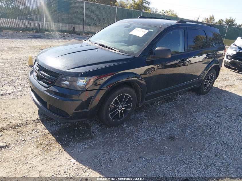 2018 Dodge Journey Cv (1), Левый зад, IAAI, VIN 3C4PDCAB9JT528936 — фото 2