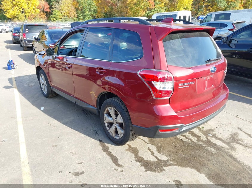 Vin: jf2sjahc4gh448667, lot: 46821827, subaru forester 2.5i limited 20163