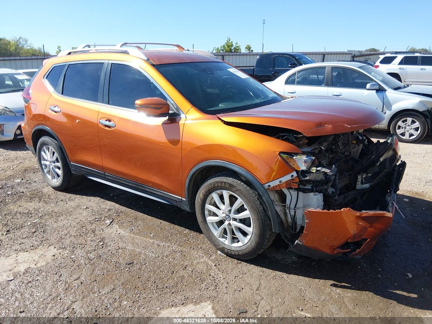 Vin: 5n1at2mt3kc704248, lot: 46821861, nissan rogue sv 20191