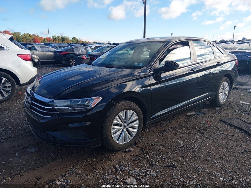 Vin: 3vwc57bu2km068207, lot: 46821864, volkswagen jetta 1.4t r-line/1.4t s/1.4t se 20192