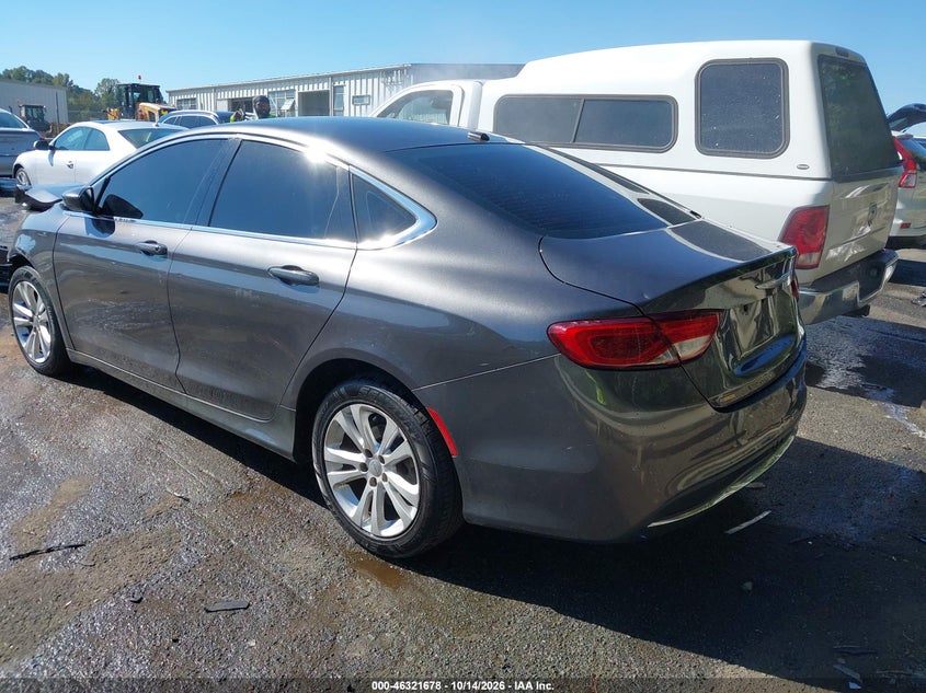 Vin: 1c3cccab7gn154440, lot: 46821900, chrysler 200 limited 20163