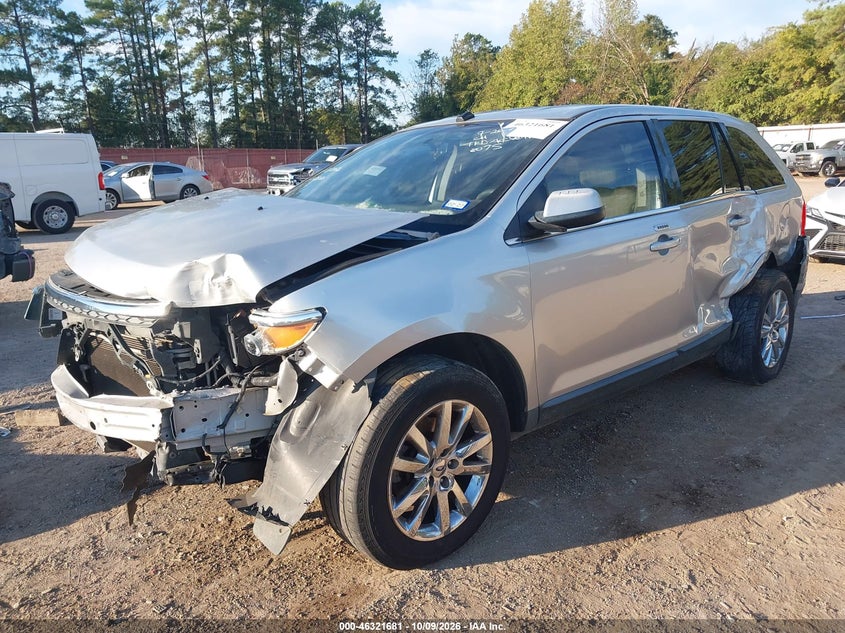 Vin: 2fmdk3kc7dbb71235, lot: 46821903, ford edge limited 20132