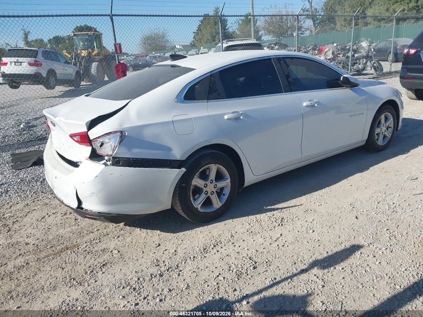 Vin: 1g1zb5st1rf158338, lot: 46821927, chevrolet malibu fwd ls 20244