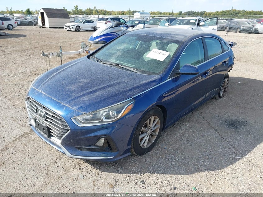 2018 Hyundai Sonata Eco, Удар сзади, IAAI, VIN 5NPE24AA4JH676888 — фото 2