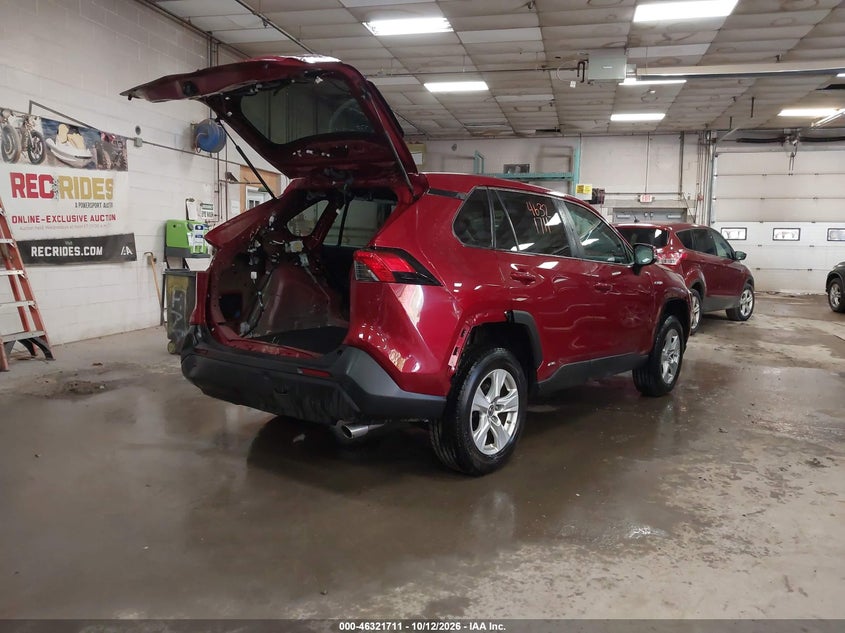 Vin: 4t3m6rfv1mu029533, lot: 46821933, toyota rav4 hybrid le 20214