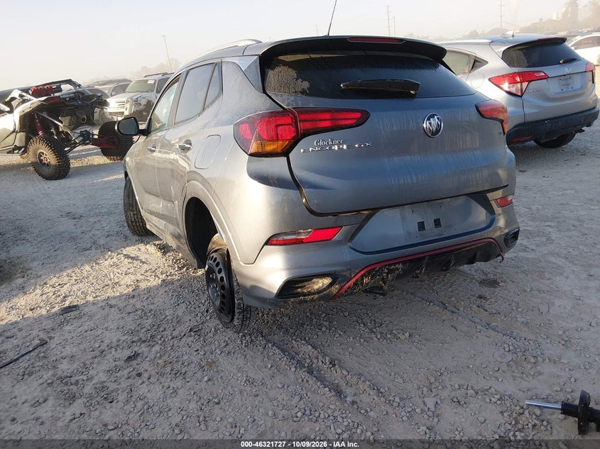 Vin: kl4mmds29mb127829, lot: 46821950, buick encore gx fwd select 20213