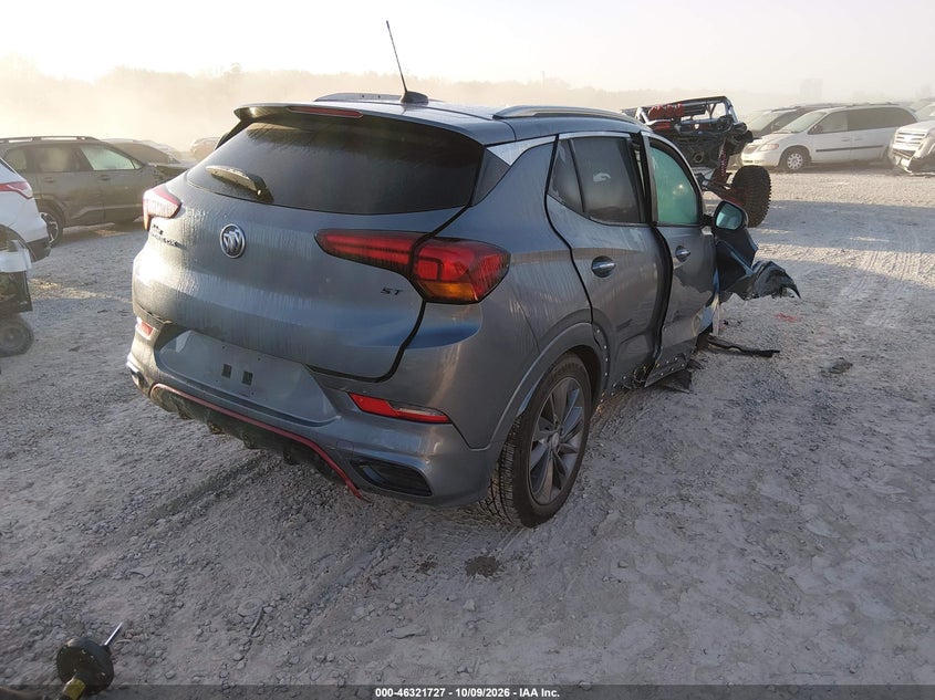 Vin: kl4mmds29mb127829, lot: 46821950, buick encore gx fwd select 20214