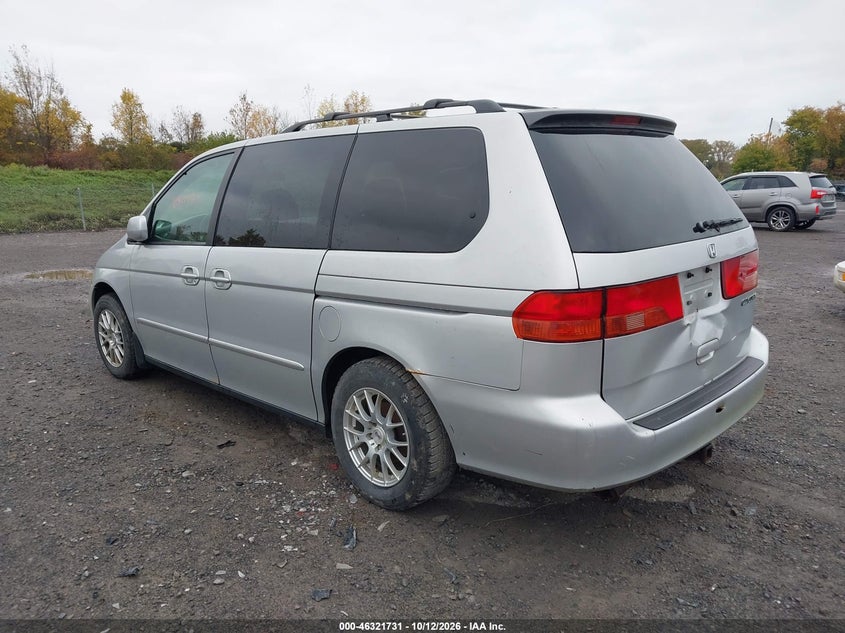 HONDA ODYSSEY 2001 VIN 2HKRL18671H603352