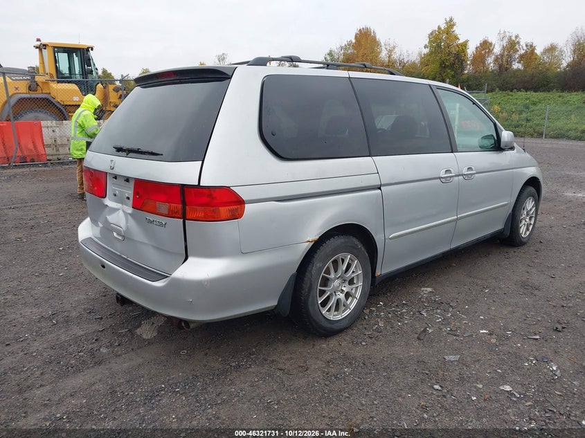 HONDA ODYSSEY 2001 VIN 2HKRL18671H603352