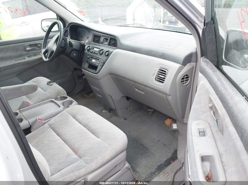 HONDA ODYSSEY 2001 VIN 2HKRL18671H603352