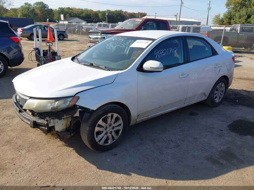 Vin: knafu4a29b5890975, lot: 46821970, kia forte ex 20112