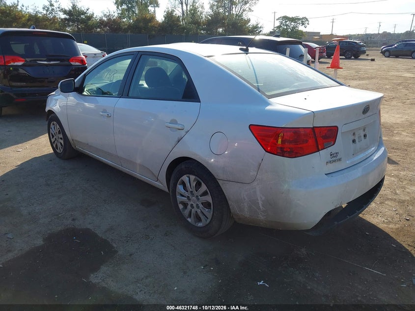 Vin: knafu4a29b5890975, lot: 46821970, kia forte ex 20113