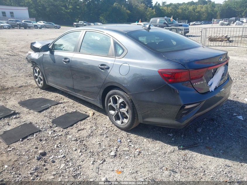 Vin: 3kpf24ad4le234800, lot: 46821971, kia forte lxs 20203
