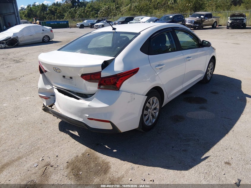 Vin: 3kpc24a66me137135, lot: 46821972, hyundai accent se 20214
