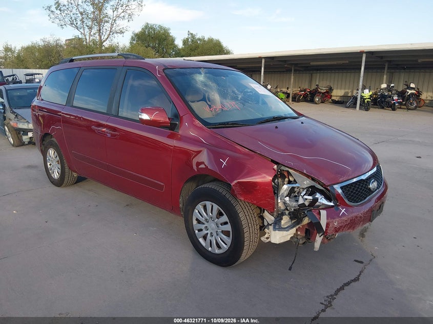 Vin: kndmg4c70e6548923, lot: 46821993, kia sedona lx 2014 img_1