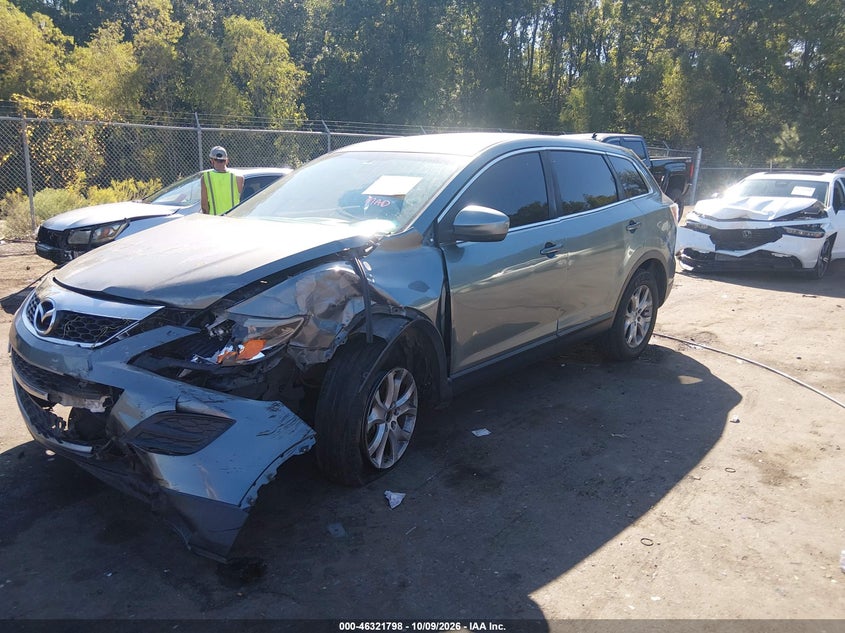 Vin: jm3tb2cv7b0333090, lot: 46822020, mazda cx-9 touring 20112