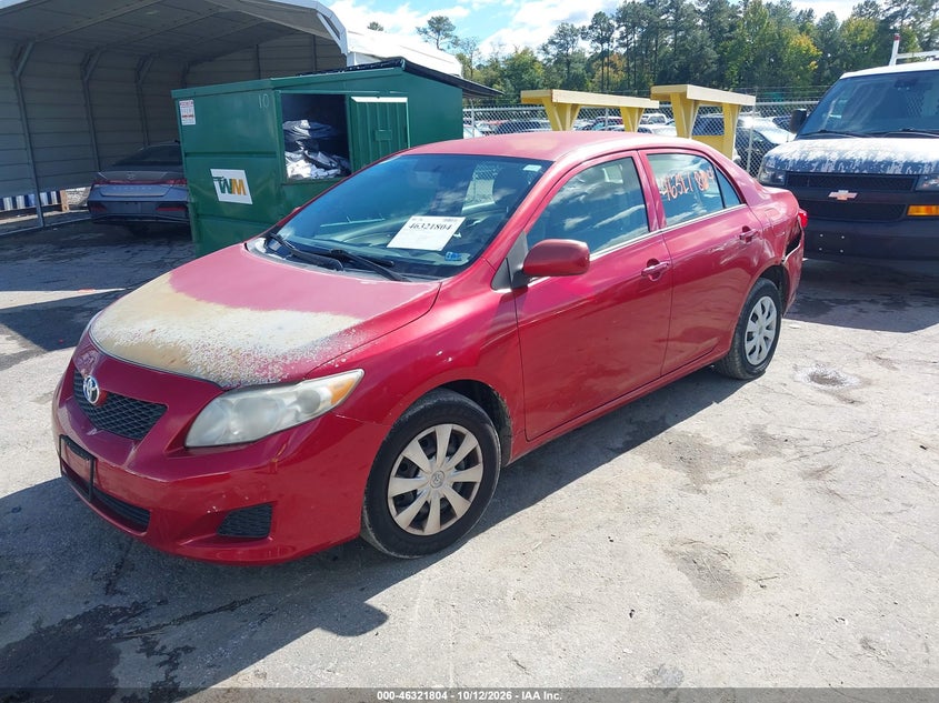 Vin: 1nxbu4ee8az174025, lot: 46822026, toyota corolla le 20102