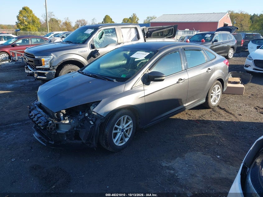 Vin: 1fadp3f26jl300364, lot: 46822032, ford focus se 20182