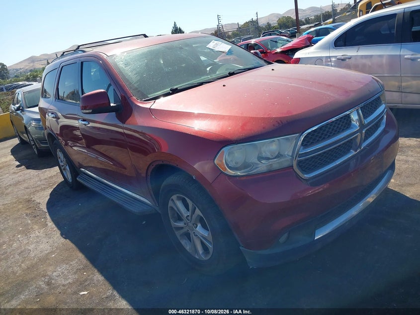 Vin: 1c4rdjdg4dc690025, lot: 46822105, dodge durango crew 20131