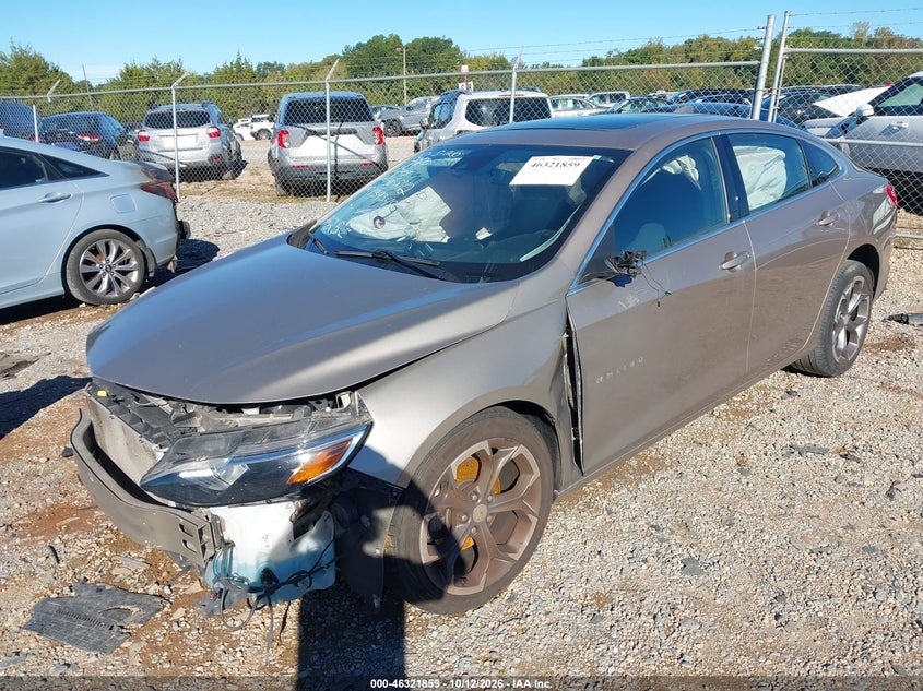 2024 Chevrolet Malibu Fwd 1Lt, Front End, IAAI, VIN 1G1ZD5ST7RF139349 — photo 2