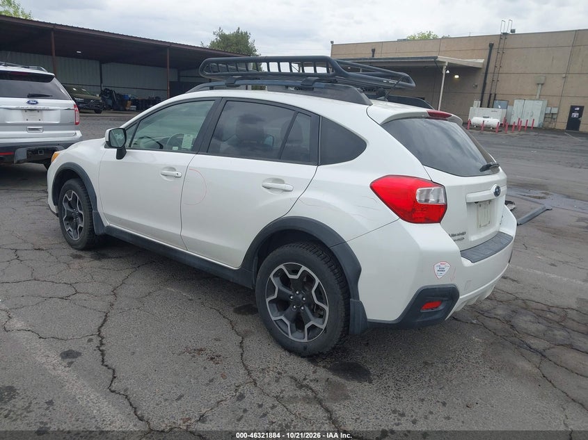 Vin: jf2gpagc6e8233472, lot: 46822122, subaru xv crosstrek 2.0i limited 20143