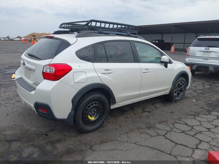 Vin: jf2gpagc6e8233472, lot: 46822122, subaru xv crosstrek 2.0i limited 20144