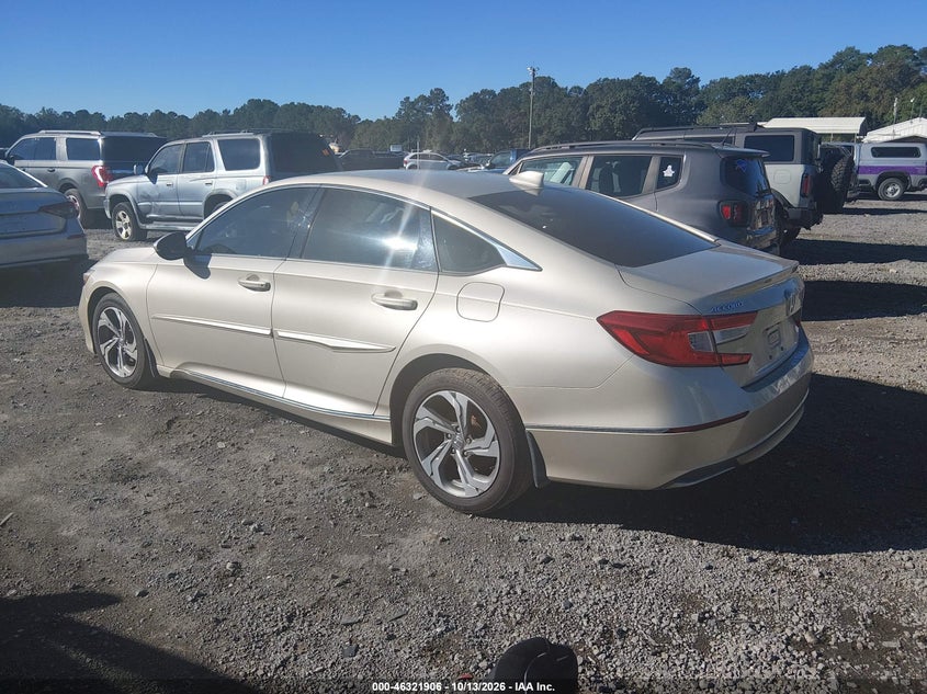 Vin: 1hgcv1f55ja107923, lot: 46822146, honda accord ex-l 20183