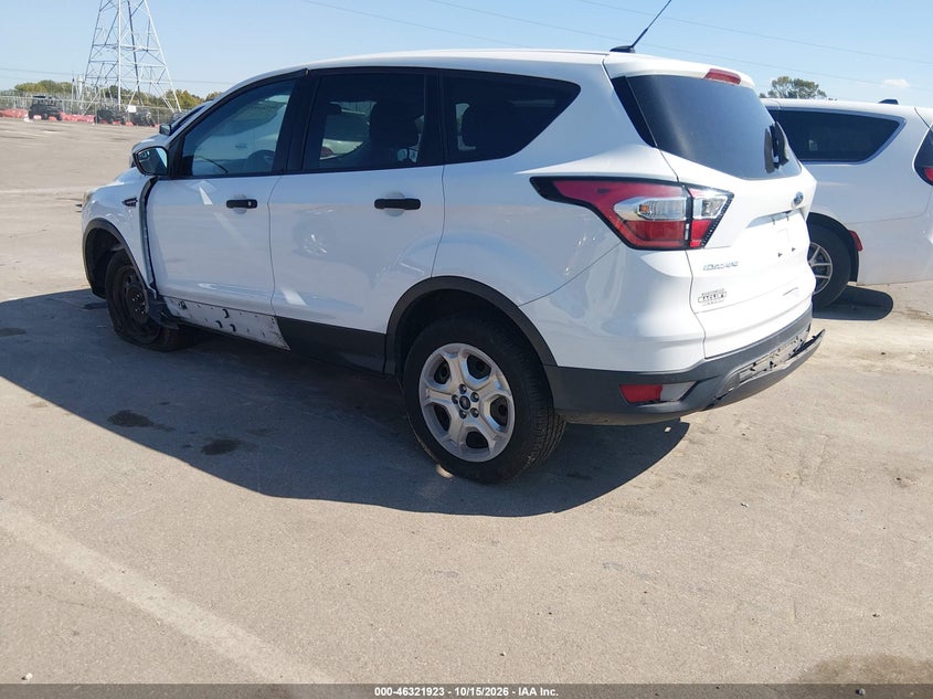 Vin: 1fmcu0f71hub03725, lot: 46822171, ford escape s 20173